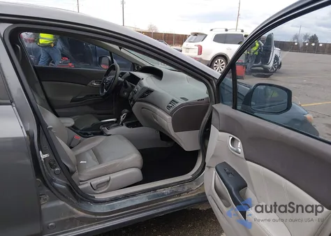 2012 Honda Civic Ex-L из США, поврежденный, VIN 2HGFB2F97CH501779